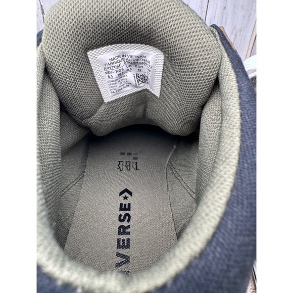 Converse Chuck Taylor All Star Mid Black Camo Sneakers Men 8.5 Women 10 - Picture 5 of 6